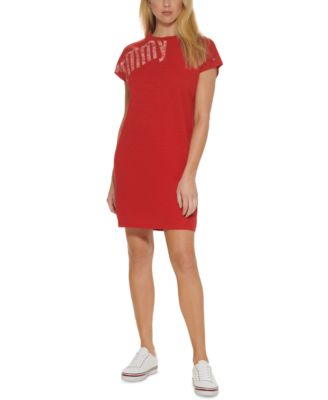 Tommy Jeans - Cotton Logo T-Shirt Dress