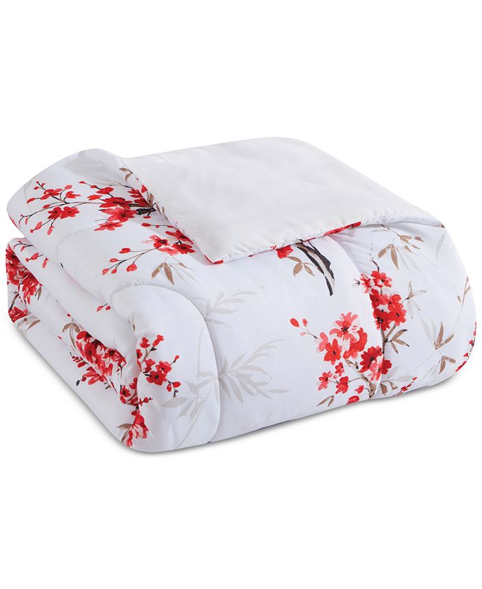 Hallmart Collectibles Cherry Blossom 3Pc. Full/Queen Comforter Set