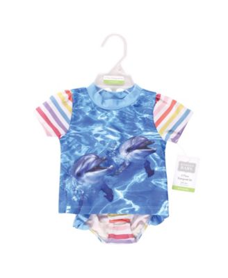 and Swim Rashguard Set, Mermaid