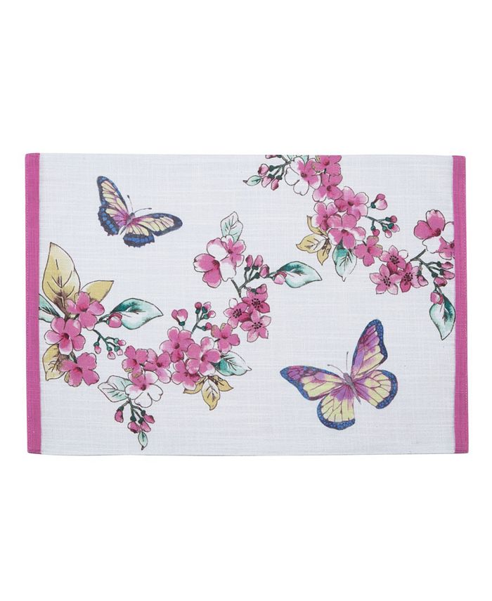 Lenox Butterfly Meadow Floral Placemat Macy's