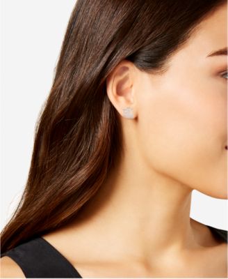 【RALPH LAUREN】★SILVER LAUREN LOGO EARRINGS★正規品★ Ralph Lauren Sterling Silver LRL Logo Stud Earring - Macy's