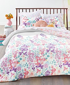 Floral 3-Pc. Full/Queen Comforter Set, Created for Macy's