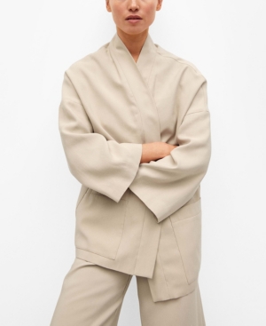 Mango Women's Kimono Style Jacket
