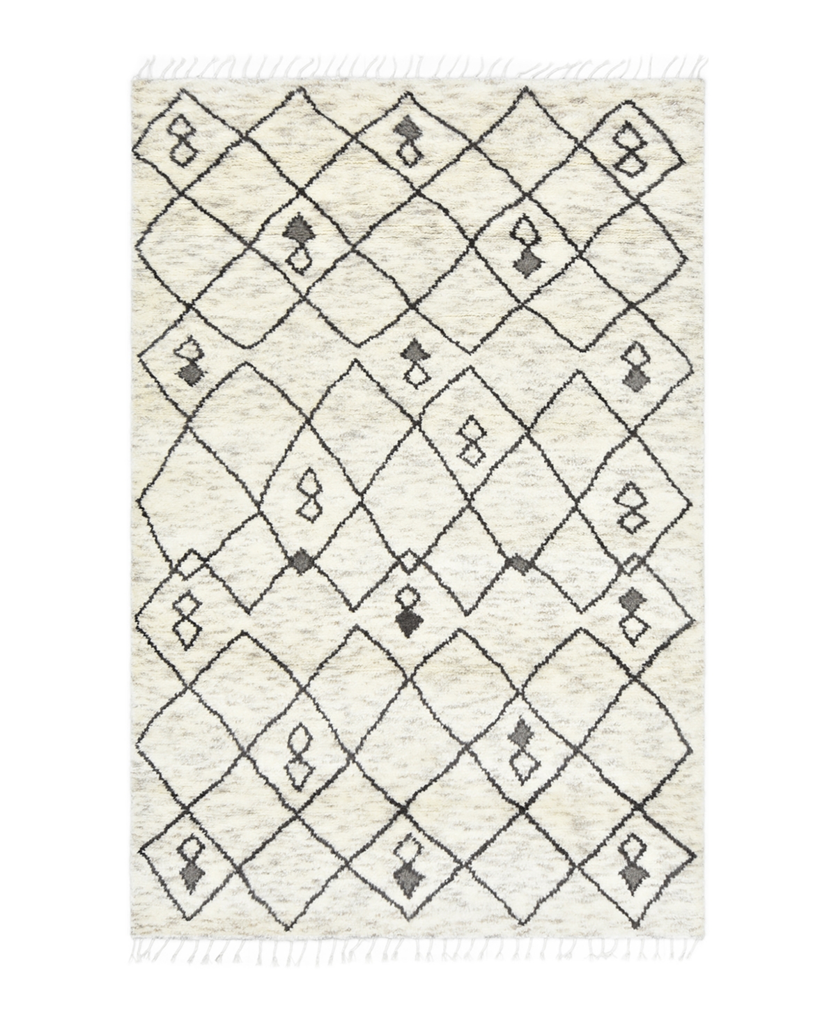 Timeless Rug Designs Amina S3304 8' x 10' Area Rug - Ivory
