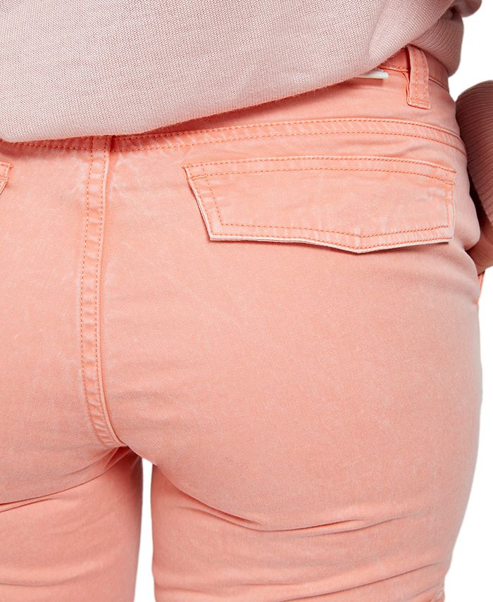 guess red pants