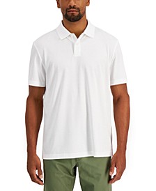 Men's Regular-Fit Solid Supima Blend Cotton Polo Shirt, Created for Macy's 