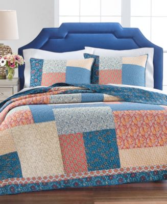 Martha Stewart Collection Americana Star Patchwork Artisan hotsell Quilt Full/Queen Size