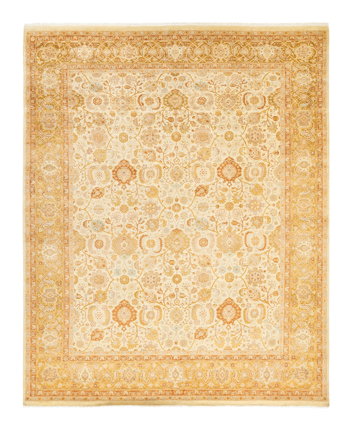 Closeout! Adorn Hand Woven Rugs Mogul M1494 8'2in x 10'3in Area Rug - Ivory
