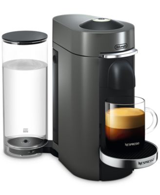 Nespresso By De'Longhi Vertuo Plus Deluxe Coffee & Espresso Maker With ...