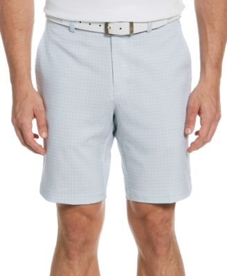 PGA TOUR - Men's Stretch Tonal-Plaid Golf Shorts