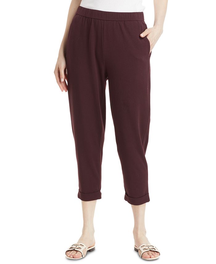 Eileen Fisher Slim Cropped Pants, Regular & Plus Size & Reviews - Pants ...