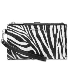 Jet Set Double-Zip Wristlet