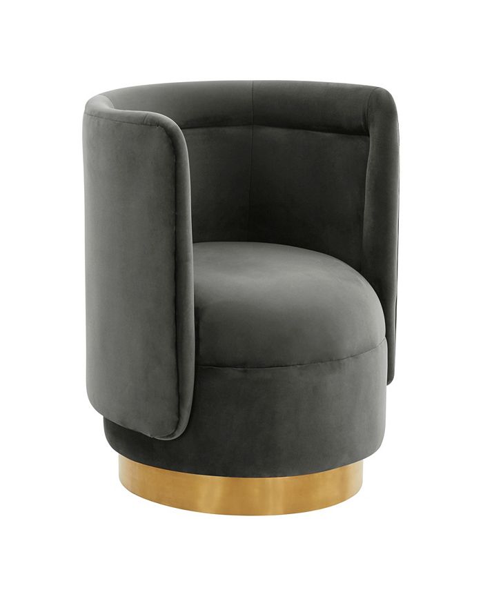 TOV Furniture Remy Swivel Chair & Reviews Furniture Macy's