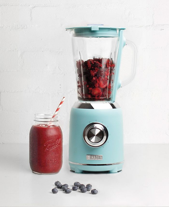 Haden Heritage 56 Oz 5Speed Retro Blender with Glass Jar Macy's