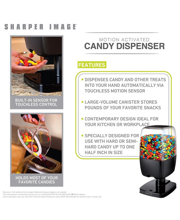 Sharper Image Candy Dispenser Automatic Square Macy