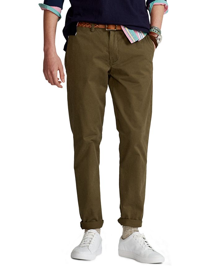 Polo Ralph Lauren Men's Stretch Straight Fit Chino Pants & Reviews ...