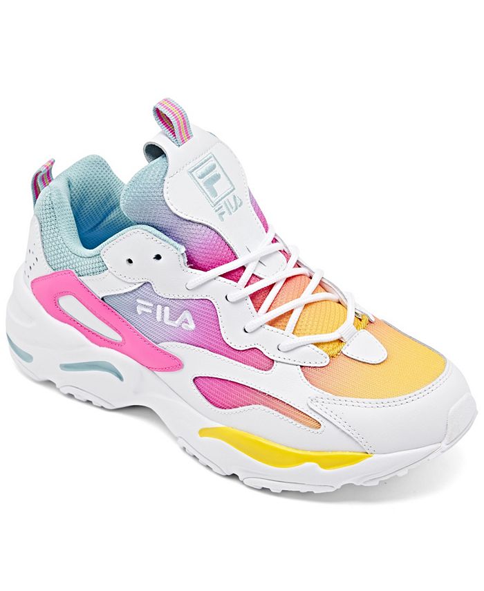 Fila Women's Ray Tracer Casual Sneakers From Finish Line & Reviews - Finish Line Shoes - Shoes Macy's