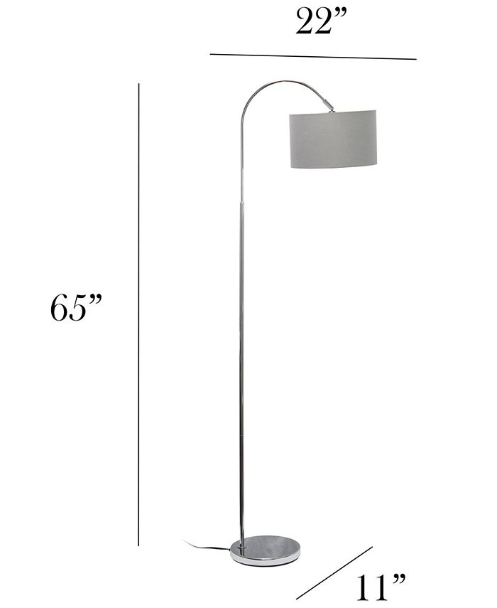 Simple Designs Arched Floor Lamp - Macy's