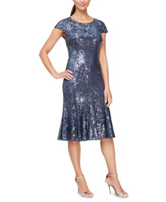 Alex Evenings - Sequined Cocktail Dress