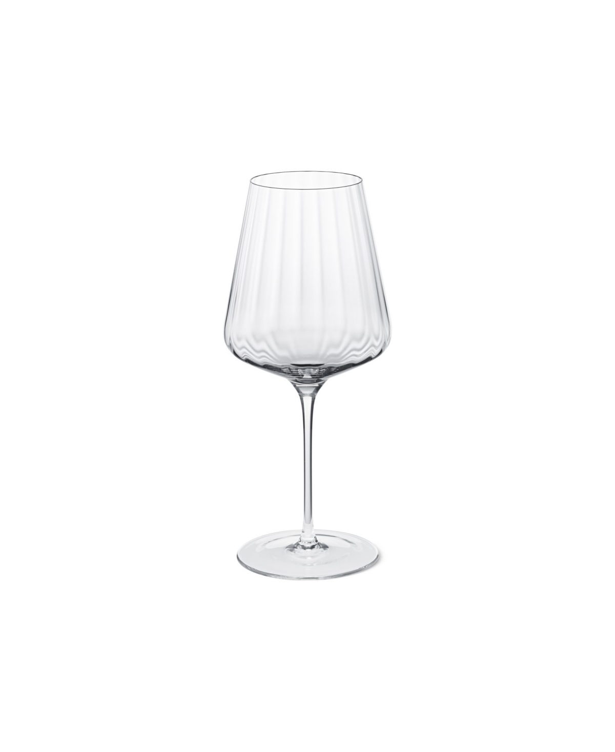 Shop Georg Jensen Bernadotte Red Wine Glass Set, 6 Pieces In Clear Glass