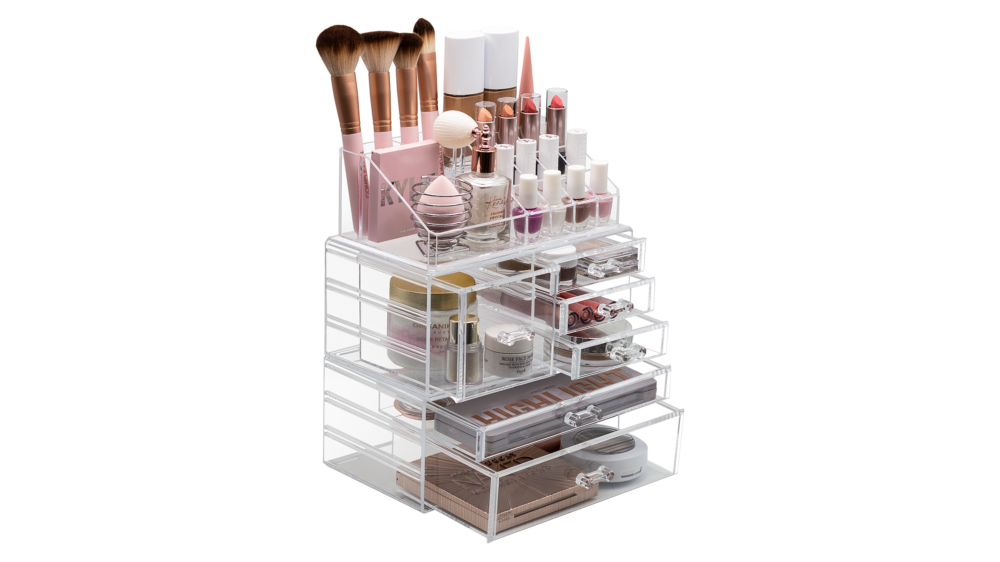 Sorbus Cosmetic Makeup and Jewelry Large Storage Case Display Organizer