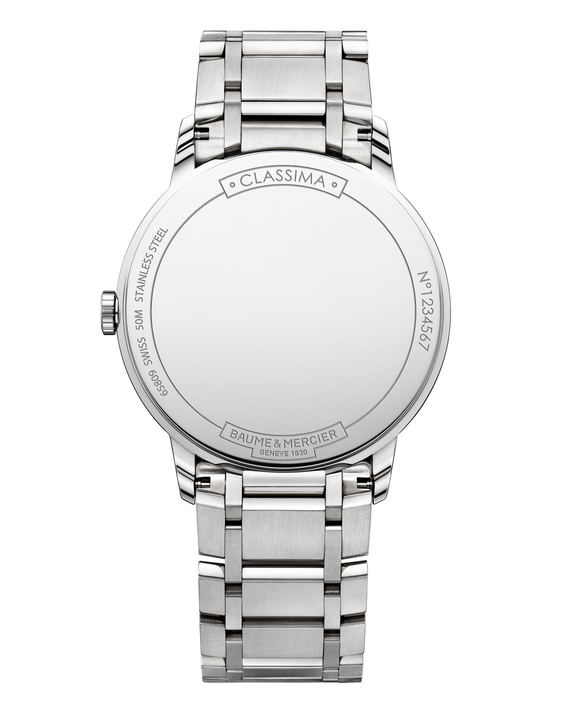 Shop Baume & Mercier Men's Swiss Classima Stainless Steel Bracelet Watch 40mm M0a10382 In Silver