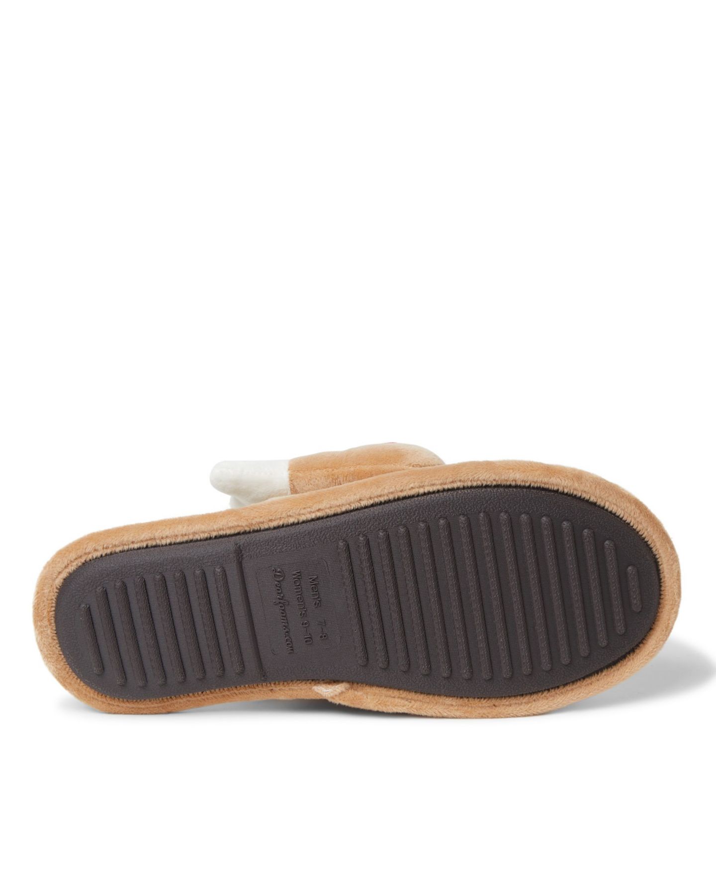 Мужские тапочки Dearfoams Carson Holiday Thanksgiving Turkey Scuff Slipper, цвет: Виски — фото 10