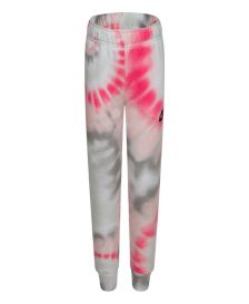 Little Girls Club Fleece Tie-Dye Jogger