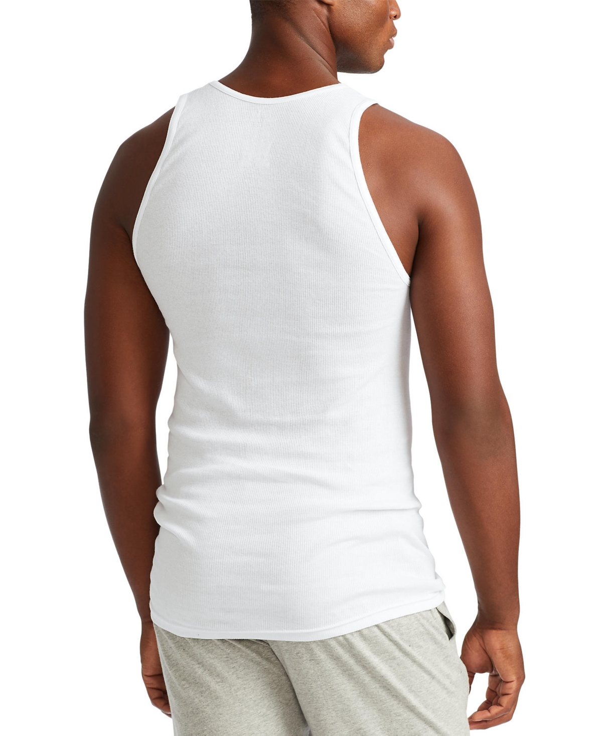 Polo Ralph Lauren Men's Classic Cotton Undershirts - 3-Pack - White