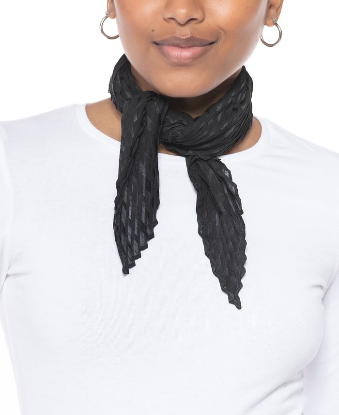 INC International Concepts Pleated Square Scarf, Created for Macy's