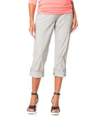 Motherhood Maternity - Convertible Maternity Cargo Pants