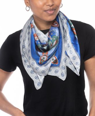 Giani Bernini - Logo Paisley Border Printed Scarf