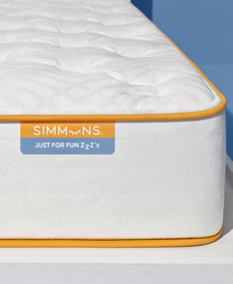 Simmons - Comfort Vibezzz 11.5" Plush Mattress Set- Full