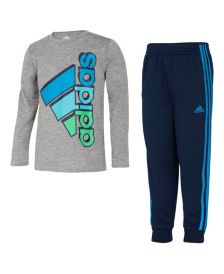 Toddler Boys Long Sleeve T-shirt and Joggers Set