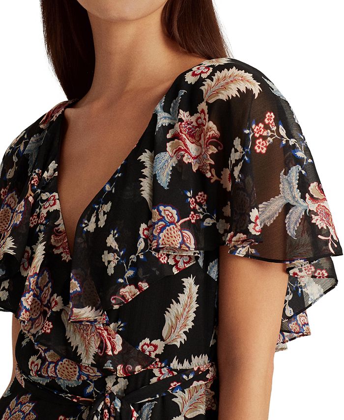 ralph lauren floral gown