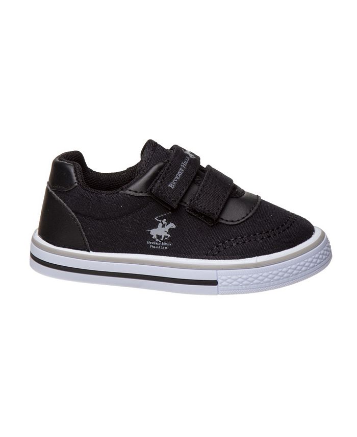 Beverly Hills Polo Club Toddler Boys Hook and Loop Sneakers - Macy's