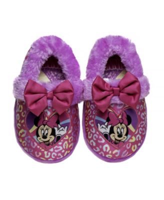 Little Girls Minnie Mouse Slippers