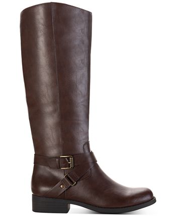 Style & Co Marliee Riding Boots, Created for Macy's & Reviews - Boots ...