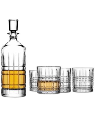 Godinger - Boundary Pattern 5-Pc. Whiskey Set