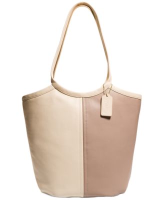 coach soft leather tote