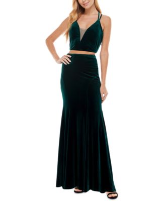 City Studios - Juniors' 2-Pc Gown