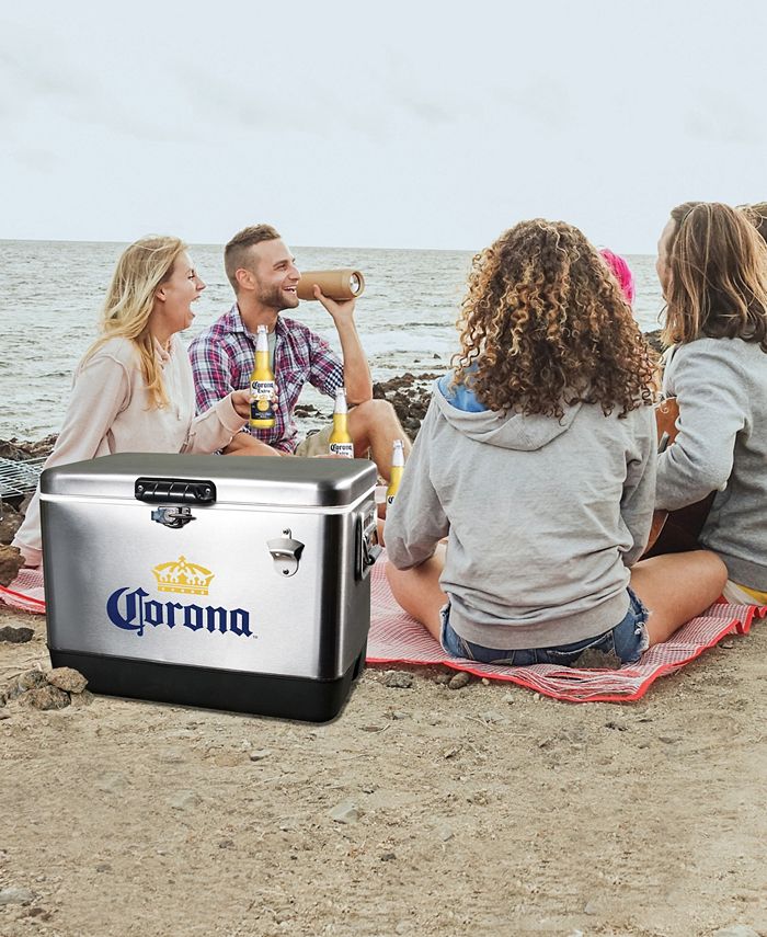 Corona Ice Chest Beverage Cooler with Bottle Opener, 54 Quart Macy's