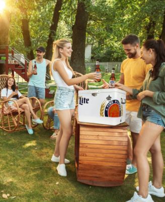 Miller Lite Ice Chest Cooler with Bottle Opener 51L