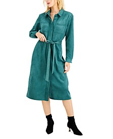 Belted Shirt Dress, Created for Macy's