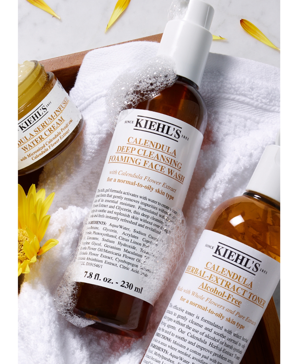 Kiehl's Since 1851 Calendula Deep Cleansing Foaming Face Wash, 16.9-oz