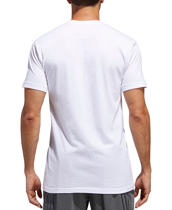 adidas Men's 3Pack Athletic Comfort Crewneck Undershirts Macy's