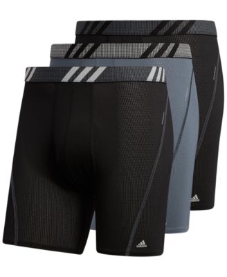 adidas - Men's Big and Tall 3-Pack Sport Performance Mesh Boxer Briefs