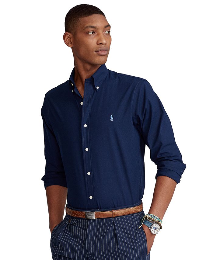 Classic fit shop poplin shirt