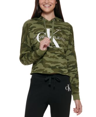 calvin klein camo hoodie