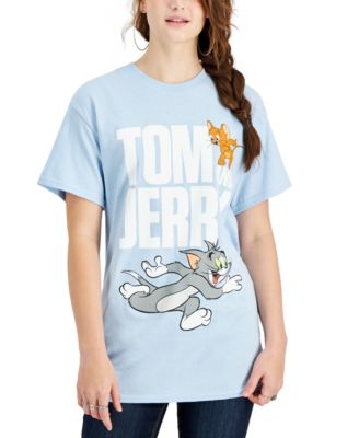 Warner Brothers - Juniors' Tom And Jerry Graphic T-Shirt